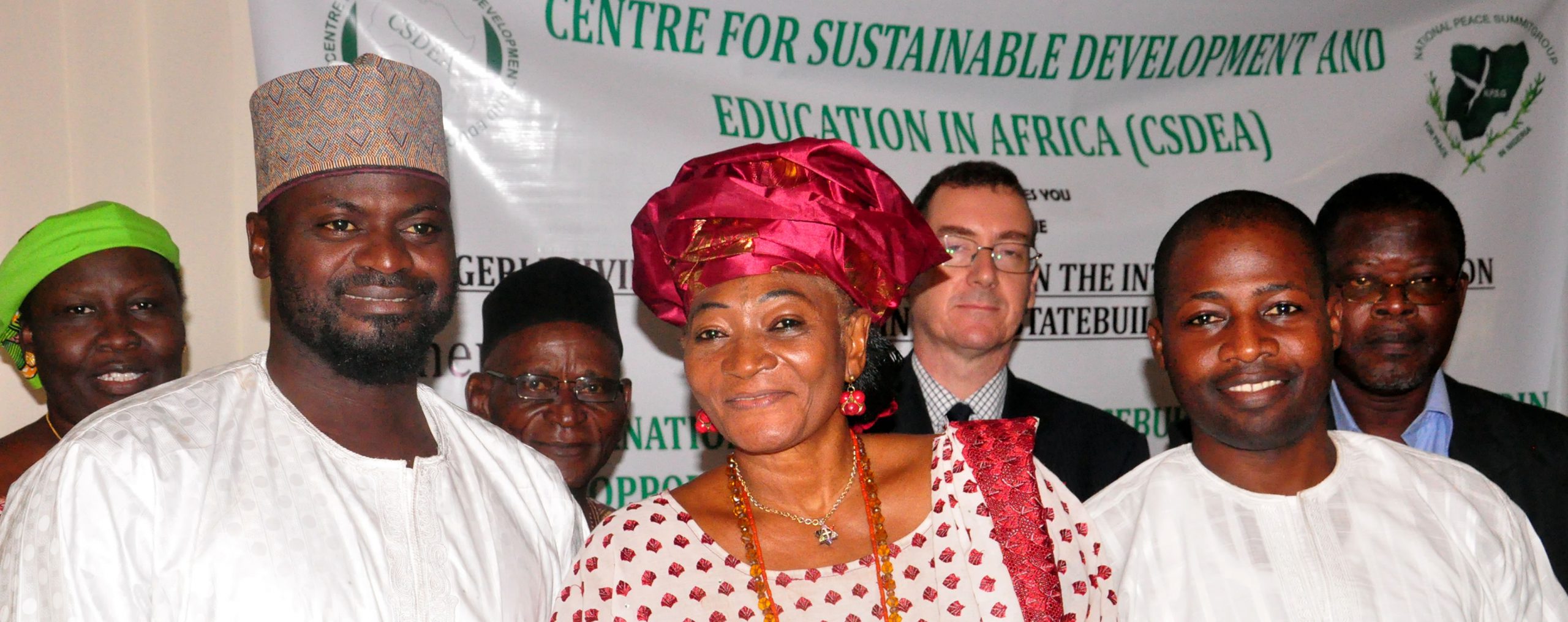 Nigerian Civil Society Leaders at  (IDPS) Conference